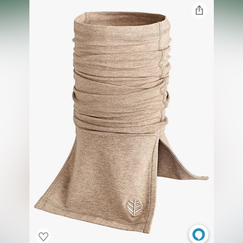 2 x $15 Coolibar UPF 50+ Men's Women's Neck Gaiter